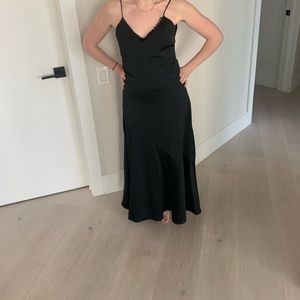Black slip dress! New with tags